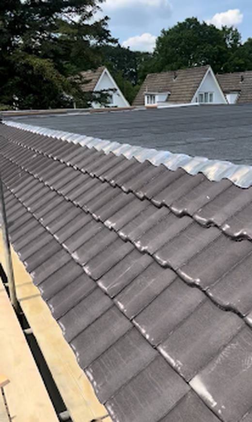 Mineral felt flat roof by Marshall Roofing